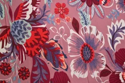 French terry – Dusty Rose Wildflowers