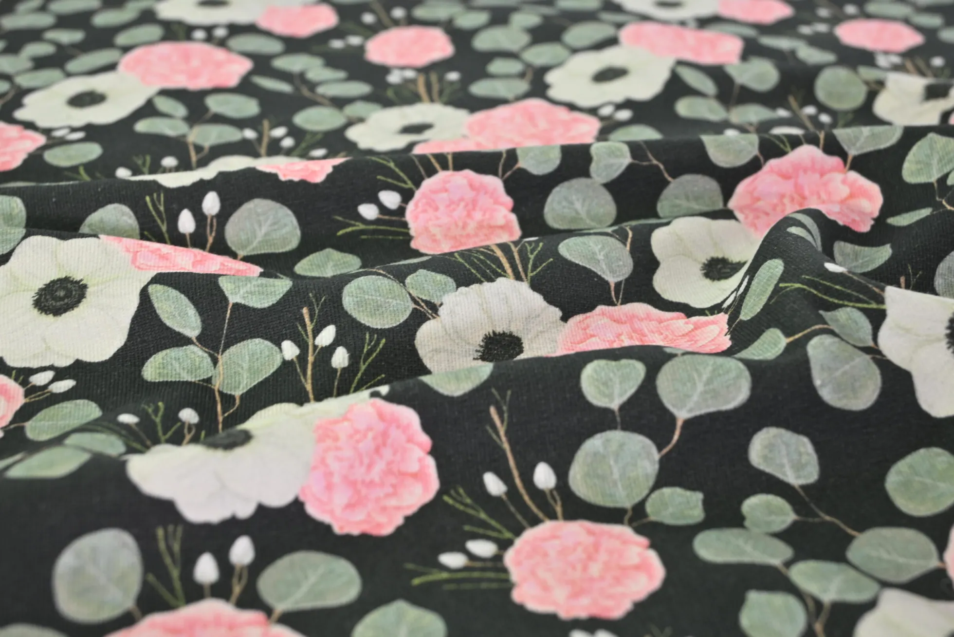 French terry – Flower love