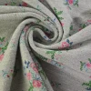 French terry – Linen Rose Meadow