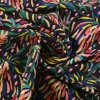 French terry – Midnight Carnival Blooms