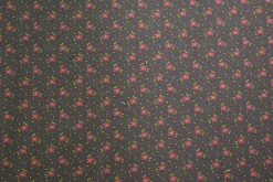 French terry – Midnight Mini Blooms