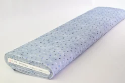 French terry – Misty Blue Dots