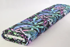 French terry – Neon Midnight Tropics