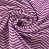 French terry organic – Cassis Lavender Herringbone
