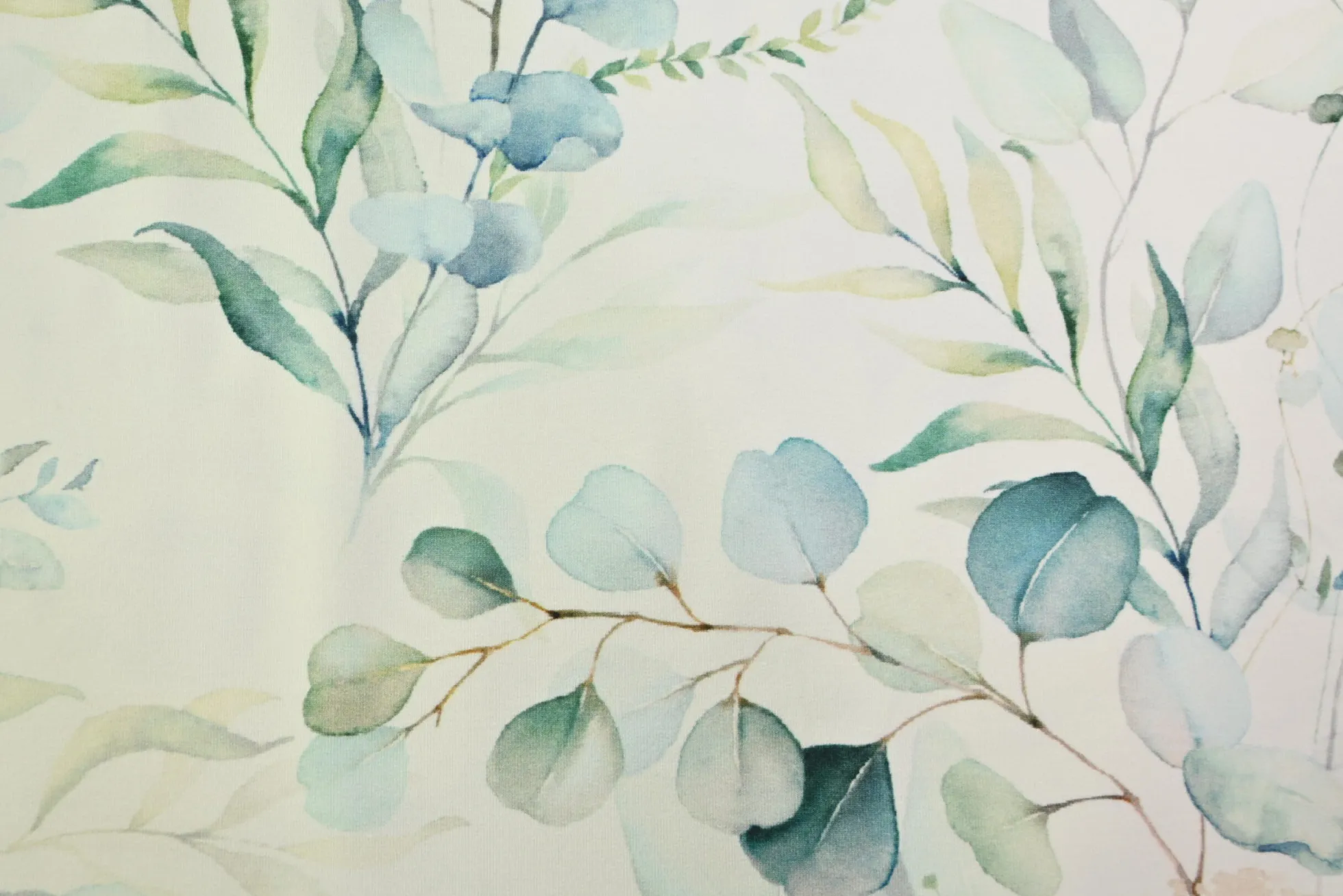 French terry organic – Soft Eucalyptus Breeze