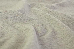 French terry – Rainbow lines on grey melange