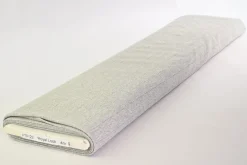 French terry – Rainbow lines on grey melange