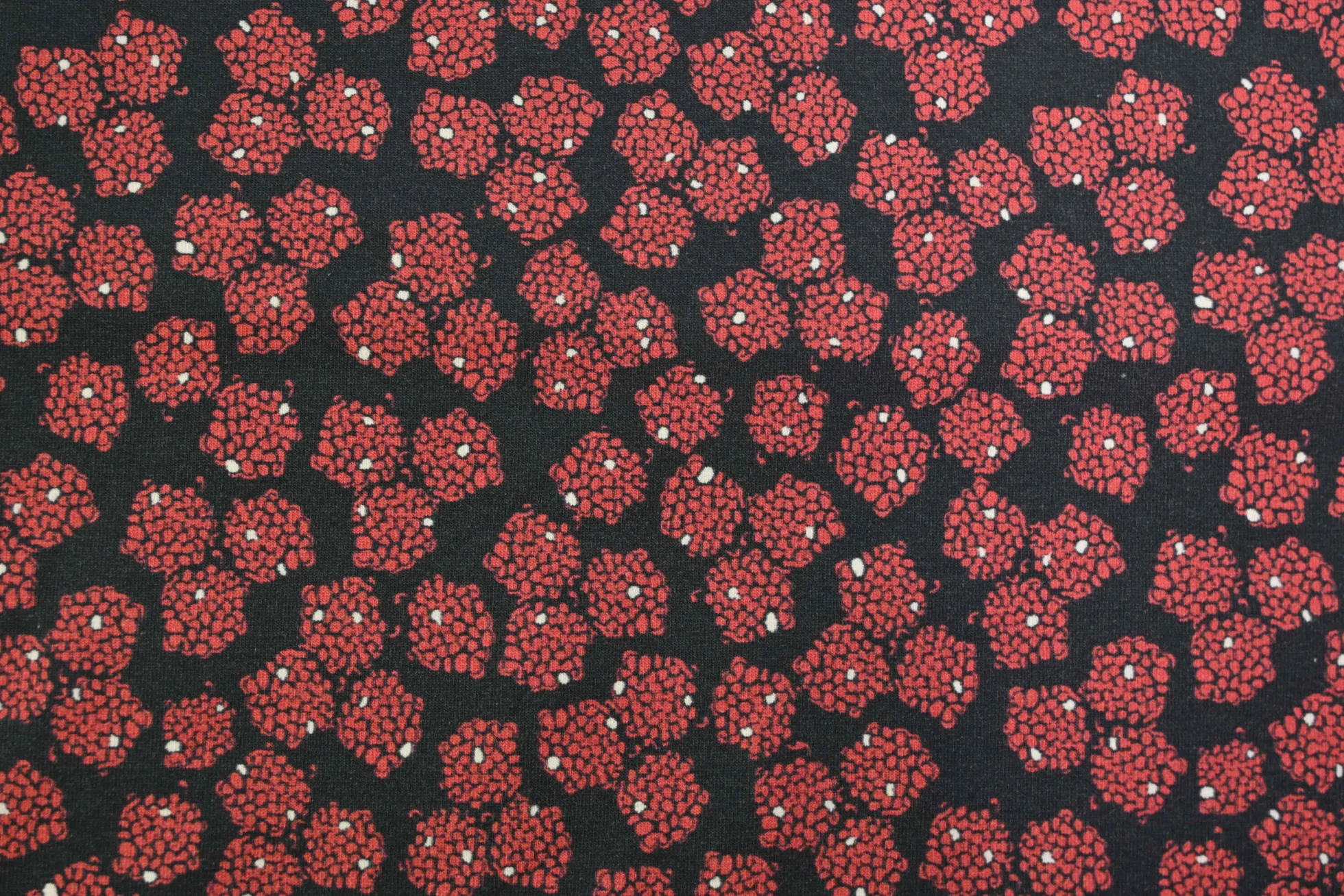 French terry – Scarlet Berry Night