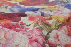 French terry – Vintage Painted Blooms