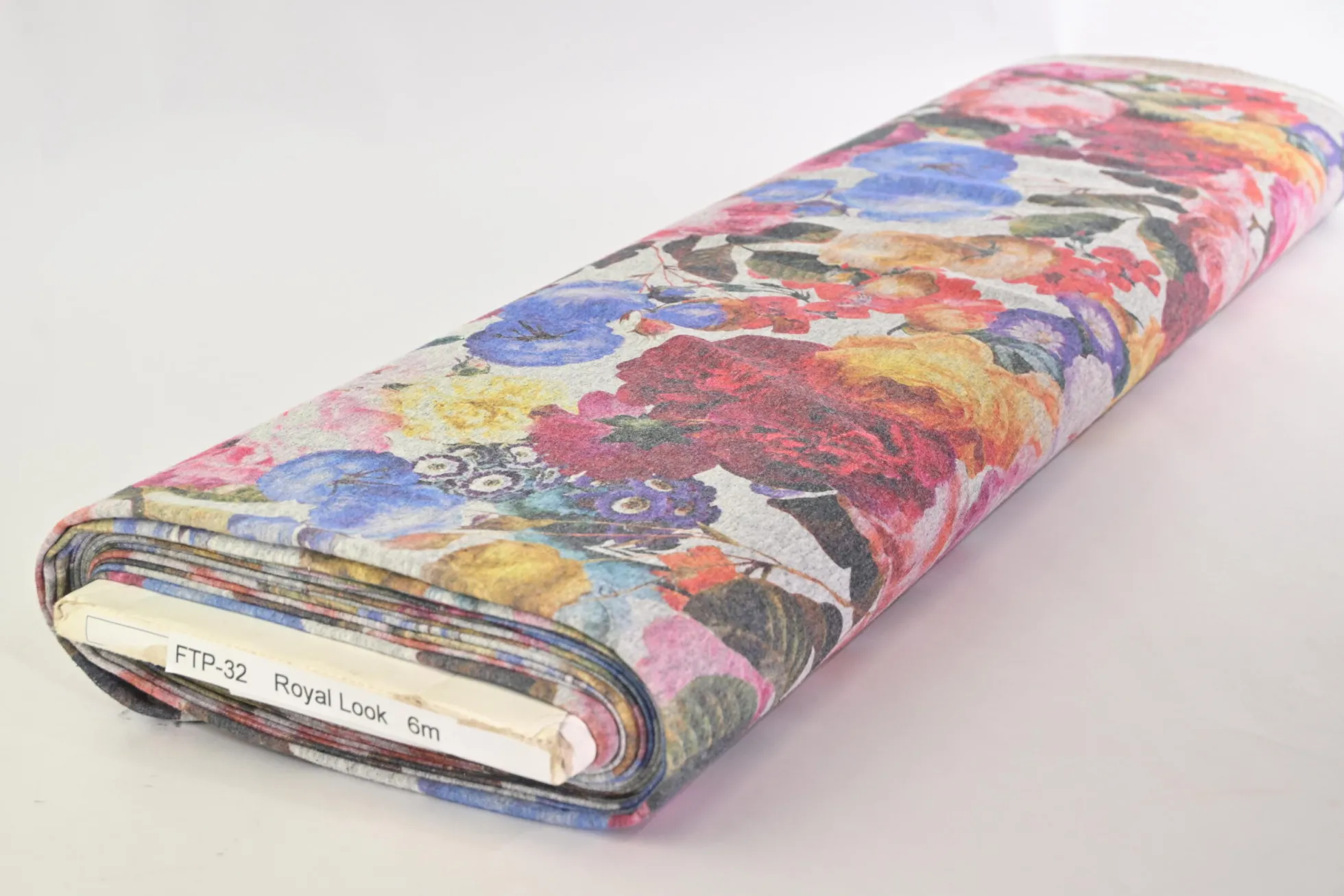 French terry – Vintage Painted Blooms