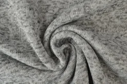 Gebreide sweaterstof – Lichtgrijs melange