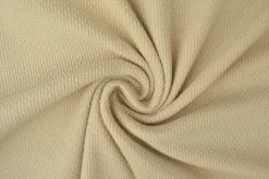 Gebreide wafel jersey – Beige