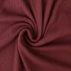 Gebreide wafel jersey – Bordeauxrood