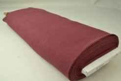 Gebreide wafel jersey – Bordeauxrood