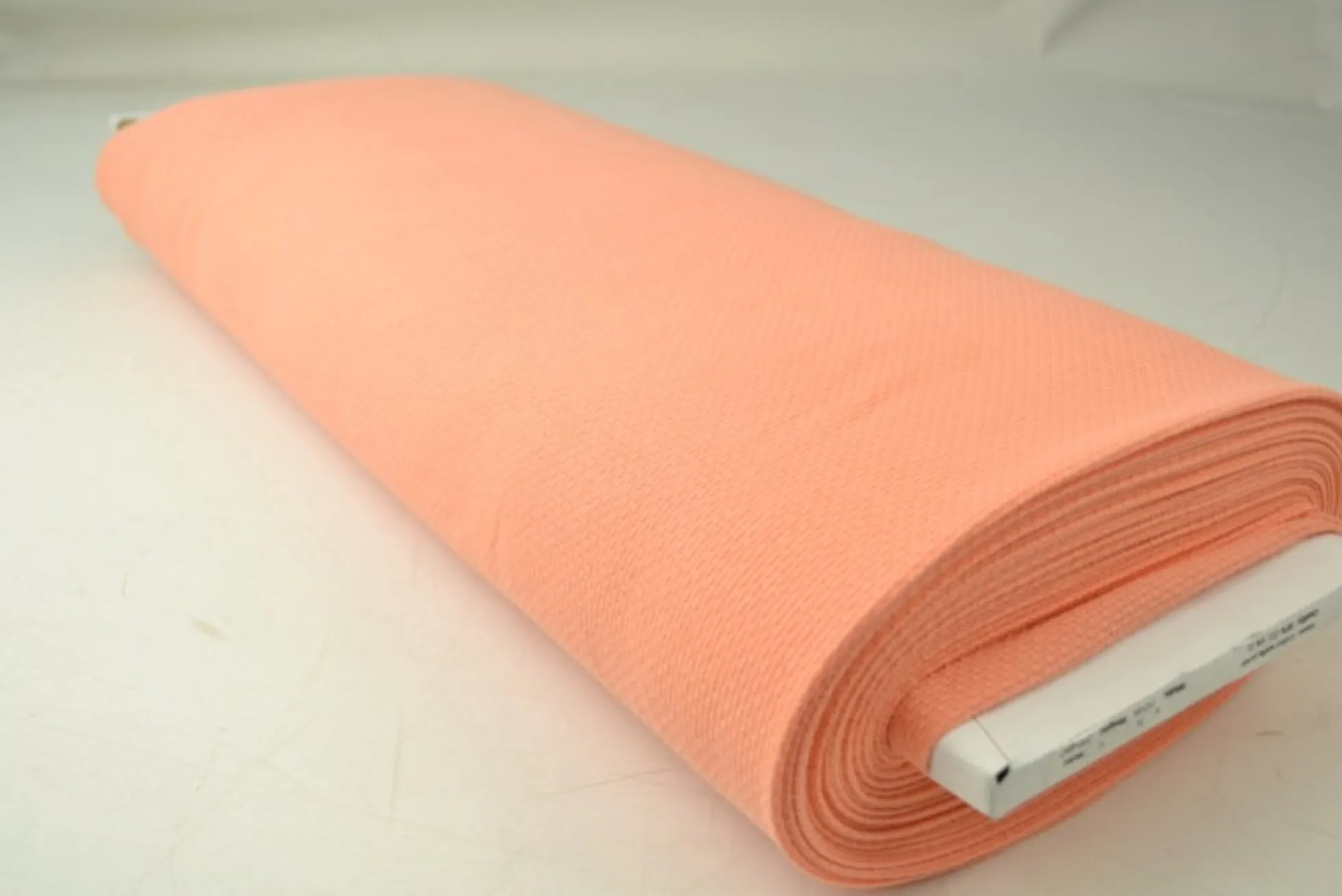 Gebreide wafel jersey – Zalm