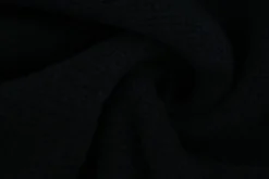 Gebreide wollen stof – Navy