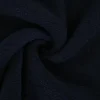 Gebreide wollen stof – Navy