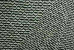 Gebreide wooltouch jersey – Zwart & gebroken wit