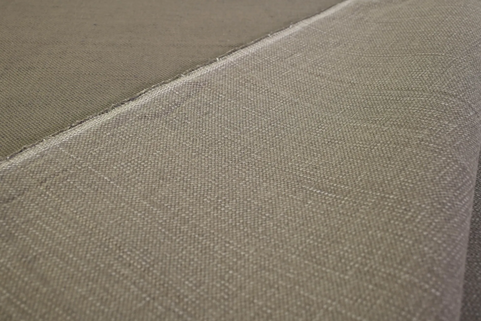 Gewassen canvas – Legergroen