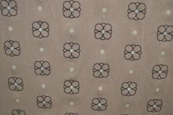 Gewassen katoen / Stonewashed – Bloemetjes gestipt oudroze