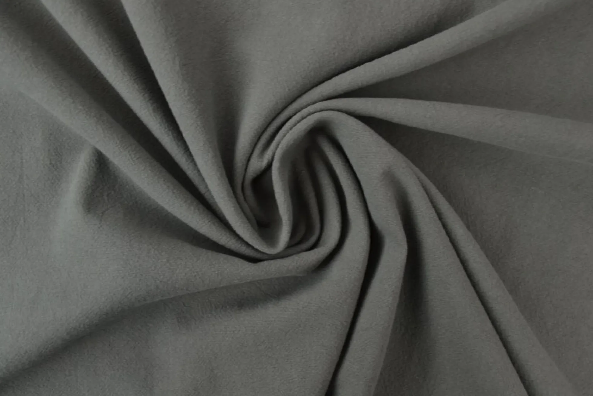 Gewassen katoen / Stonewashed – Donkergrijs