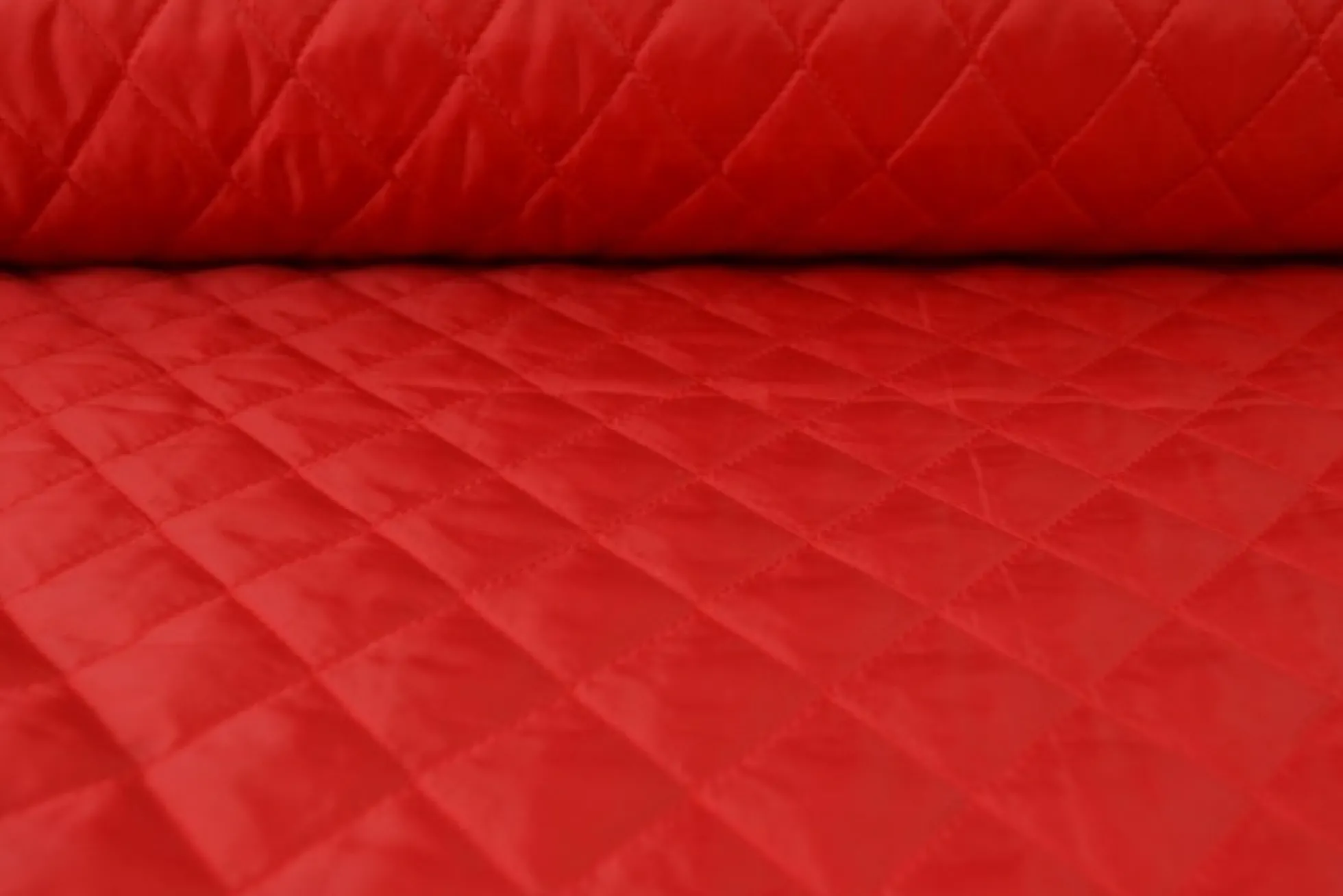 Gewatteerde voering – Rood