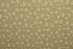 Hydrofiel / Mousseline – Boterbloemetjes beige