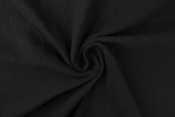 Hydrofiel / Mousseline dobby – Zwart