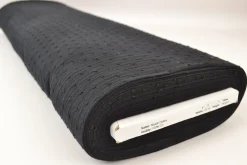 Hydrofiel / Mousseline dobby – Zwart