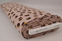 Hydrofiel / Mousseline – Jaguar dusky roze