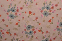 Hydrofiel / Mousseline – Lentebloesem dusky roze
