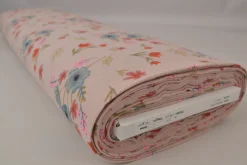 Hydrofiel / Mousseline – Lentebloesem dusky roze