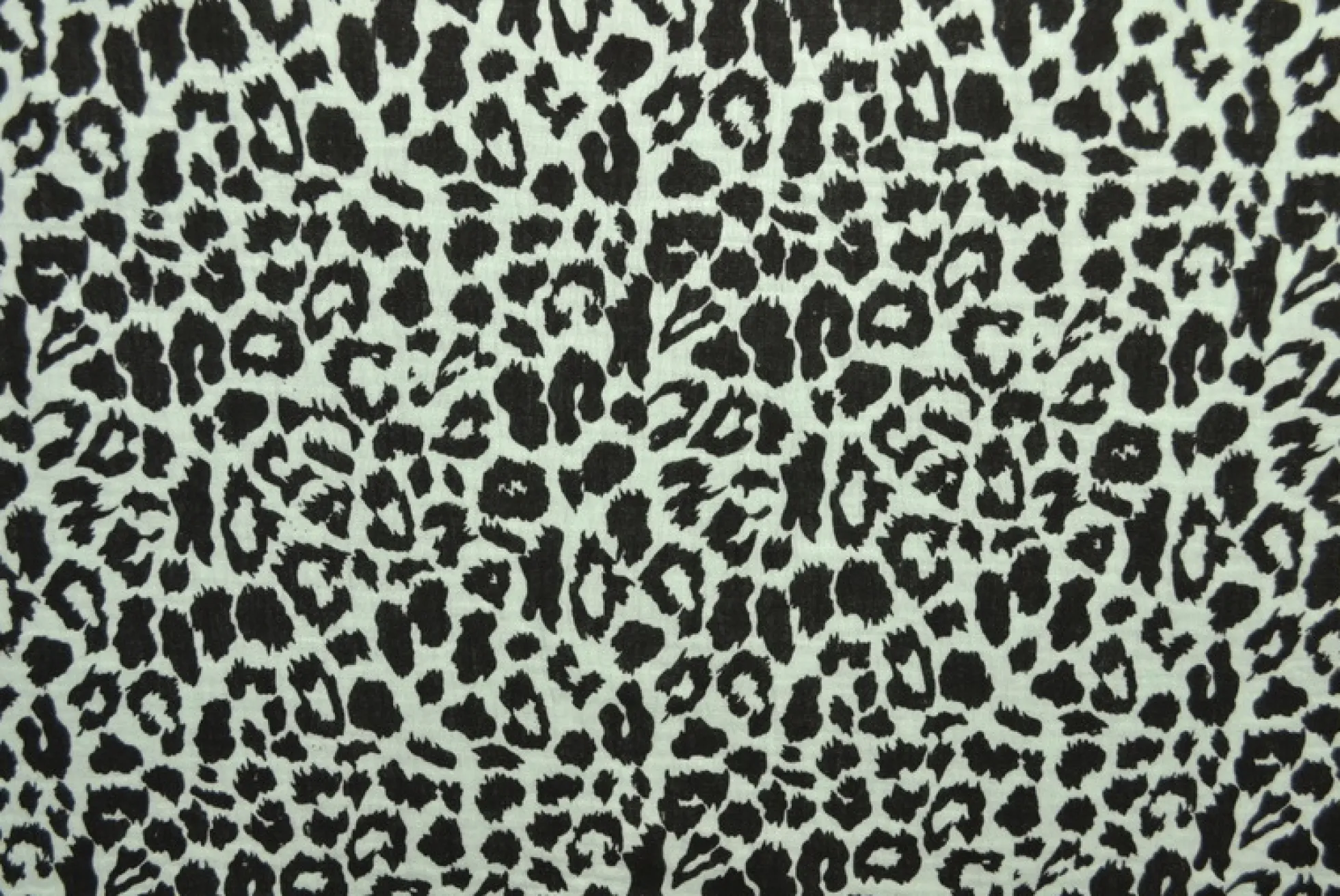 Hydrofiel / Mousseline – Panter licht mint