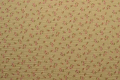 Hydrofiel / Mousseline – Roosjes beige