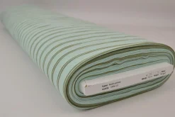 Hydrofiel / Mousseline – Strepen licht mint