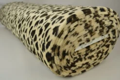 Imitatiebont / Faux fur – Animal spots champagne