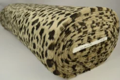 Imitatiebont / Faux fur – Animal spots beige