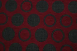 Jacquard Gobelin – Burgundy dot