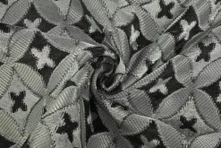 Jacquard Gobelin – Geo Noir silver