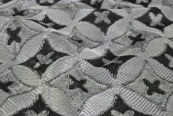 Jacquard Gobelin – Geo Noir silver