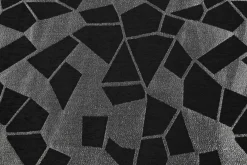 Jacquard Gobelin – Grey geometric brocade