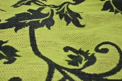 Jacquard Gobelin – Lime baroque black