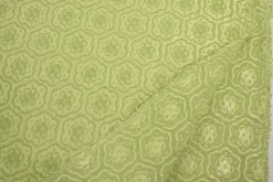 Jacquard Gobelin – Pastel green medallion