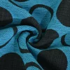 Jacquard Gobelin – Petrol dot black
