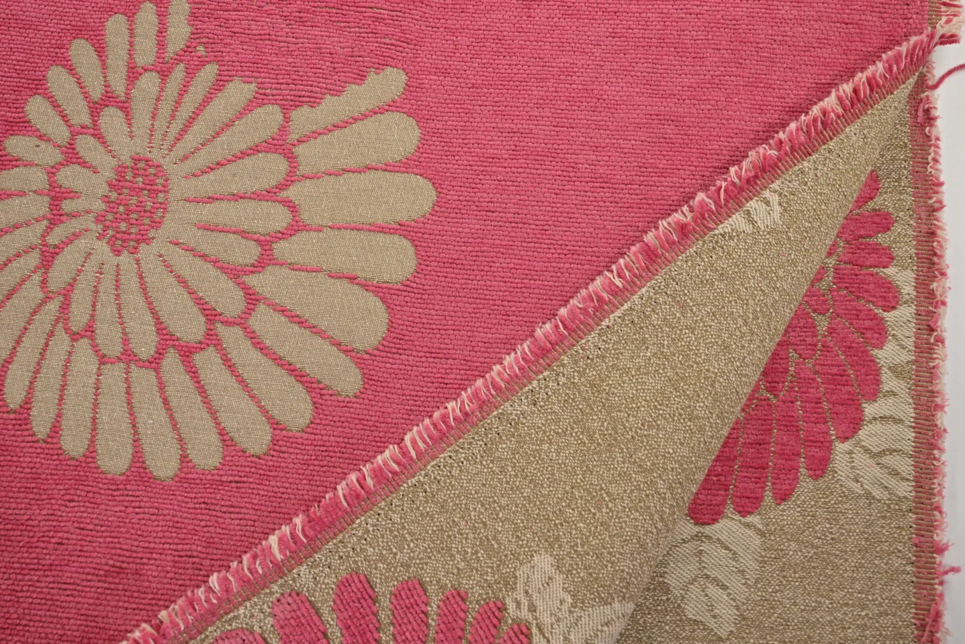 Jacquard Gobelin – Pink floral
