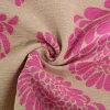 Jacquard Gobelin – Pink flower natural