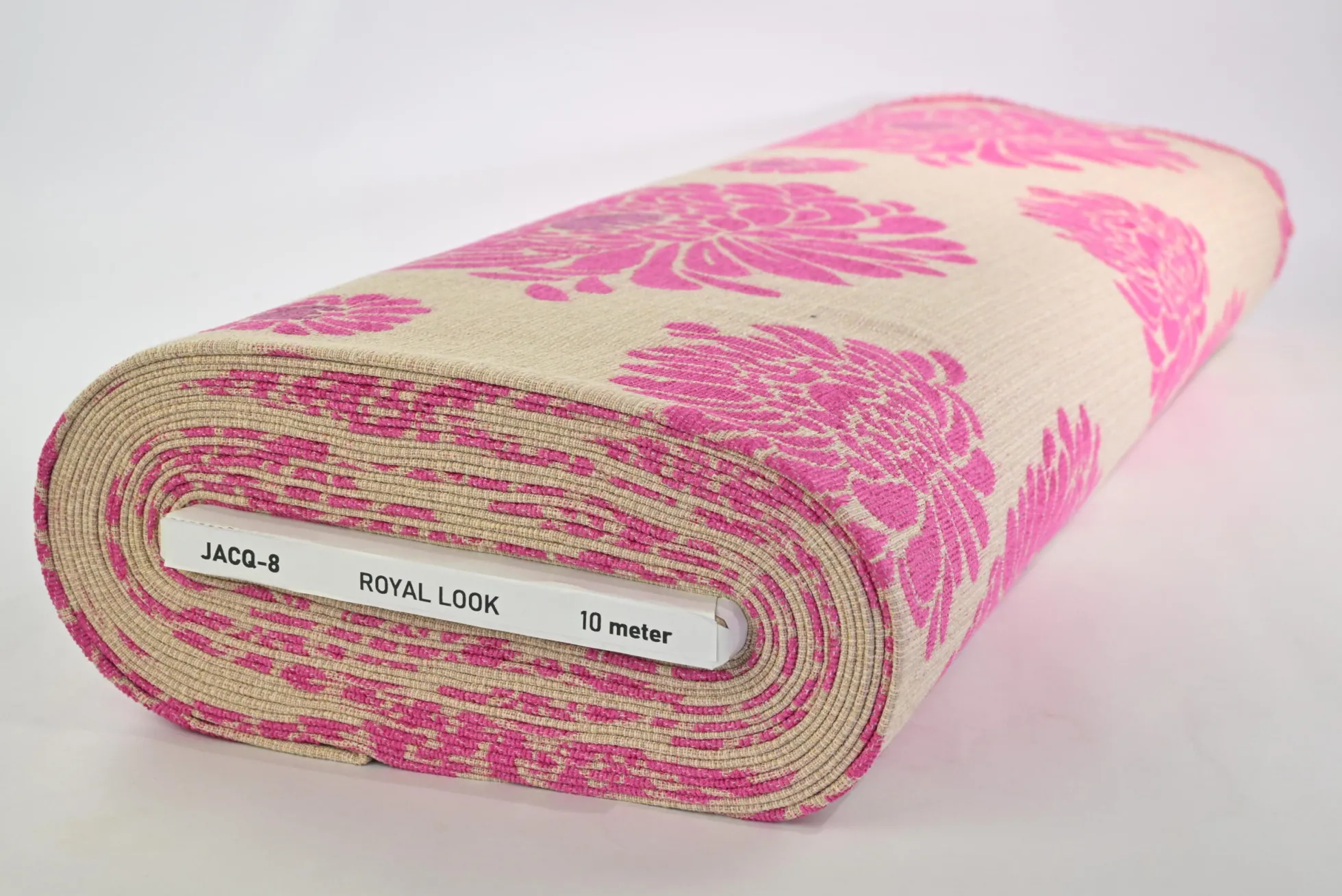 Jacquard Gobelin – Pink flower natural