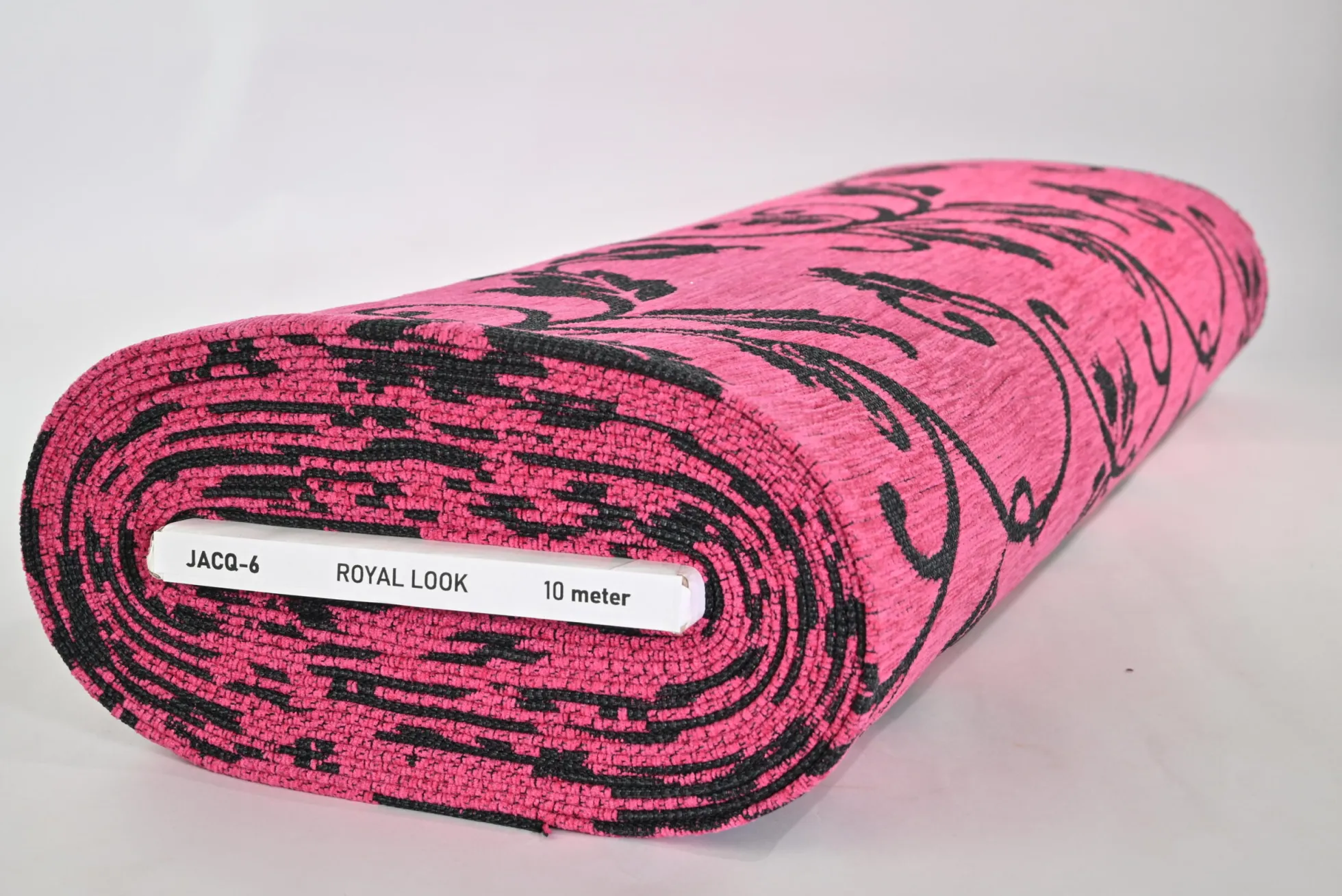 Jacquard Gobelin – Pink Noir Baroque