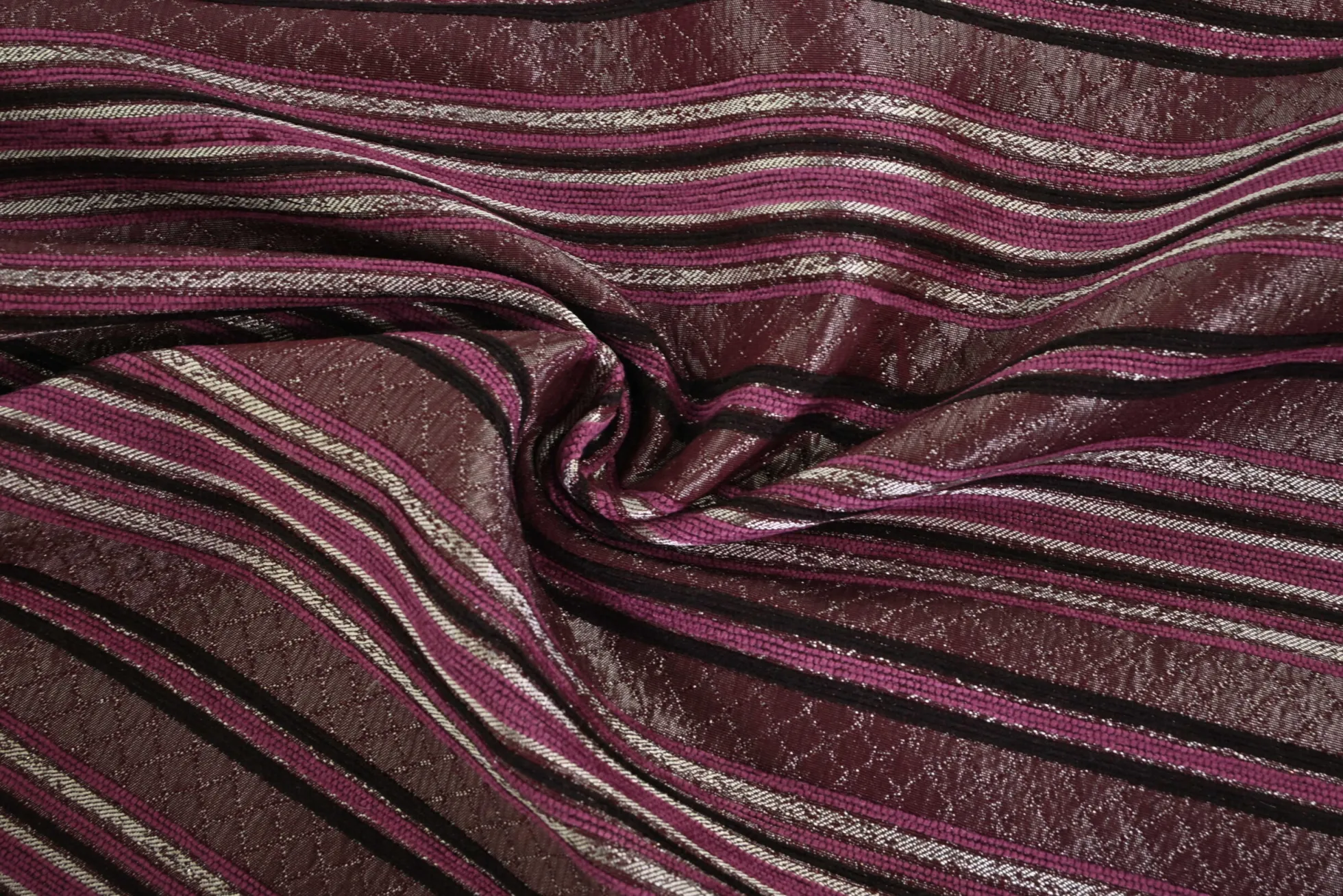 Jacquard Gobelin – Purple stripes