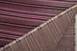 Jacquard Gobelin – Purple stripes